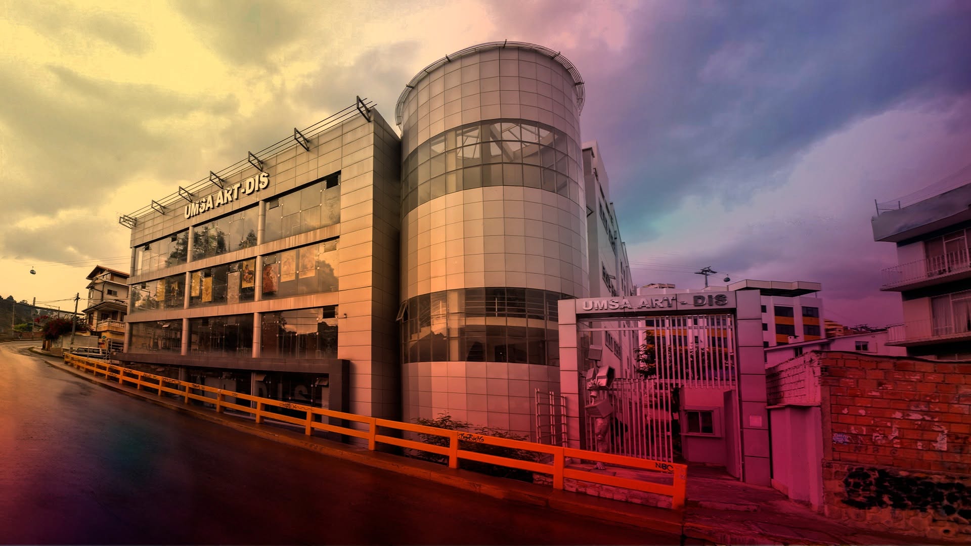 Edificio de Artes y Diseño de la UMSA en La Paz